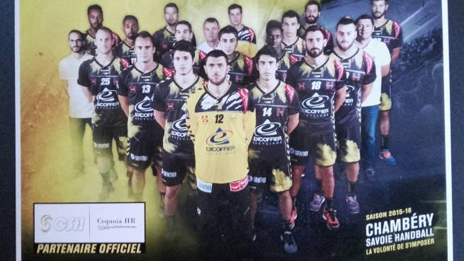 Céquoia partenaire officiel de l&#039;équipe pro de Chambéry Savoie Handball